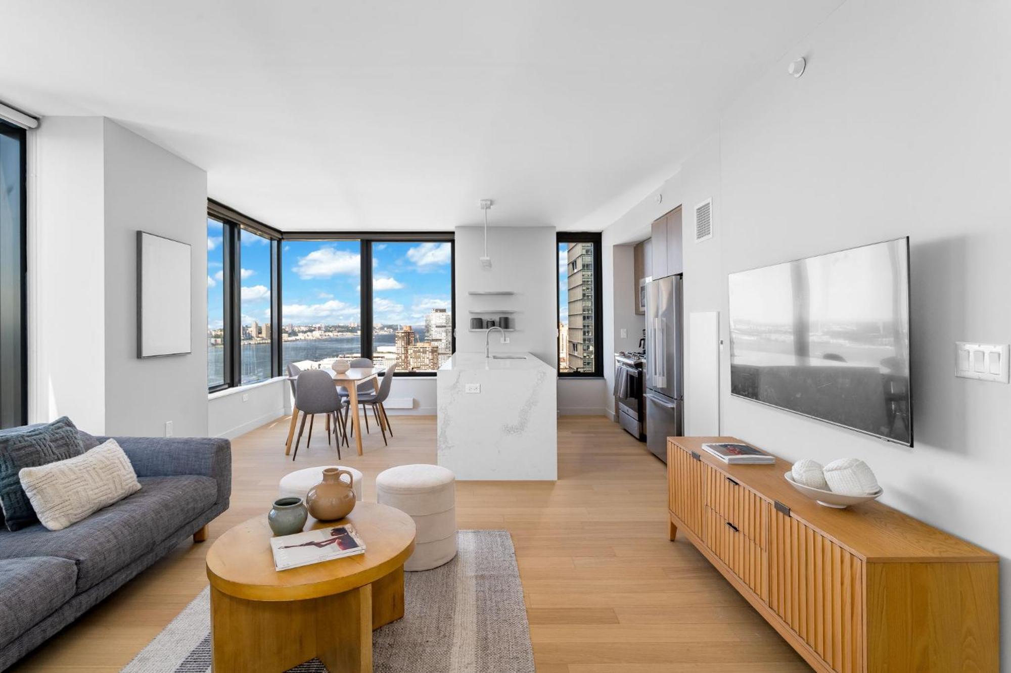 Modern Stylish 2Br 2Ba Apartment In Hudson Yard 纽约 外观 照片