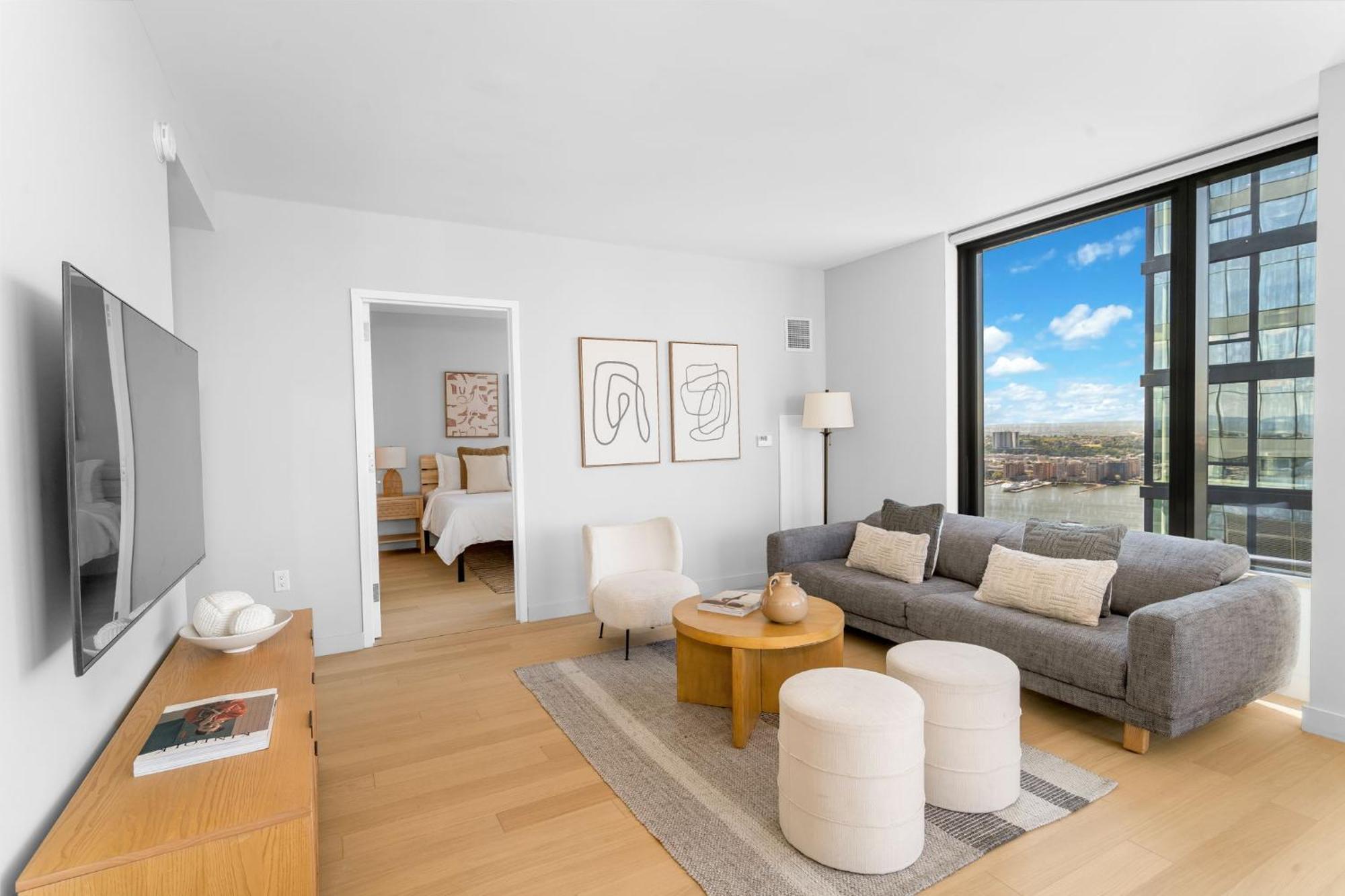 Modern Stylish 2Br 2Ba Apartment In Hudson Yard 纽约 外观 照片