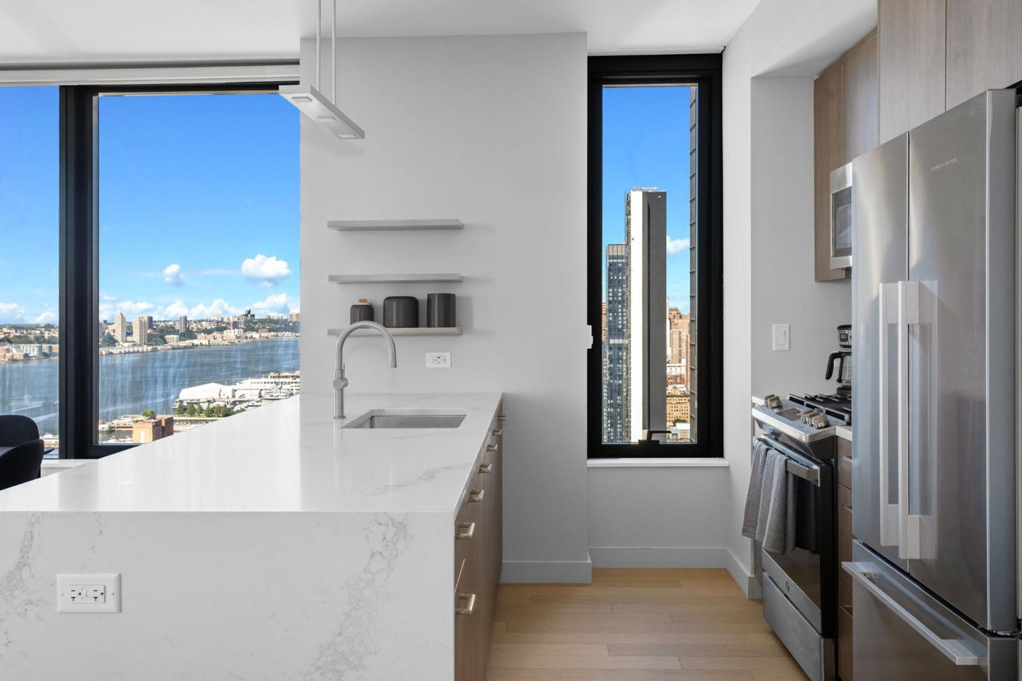Modern Stylish 2Br 2Ba Apartment In Hudson Yard 纽约 外观 照片