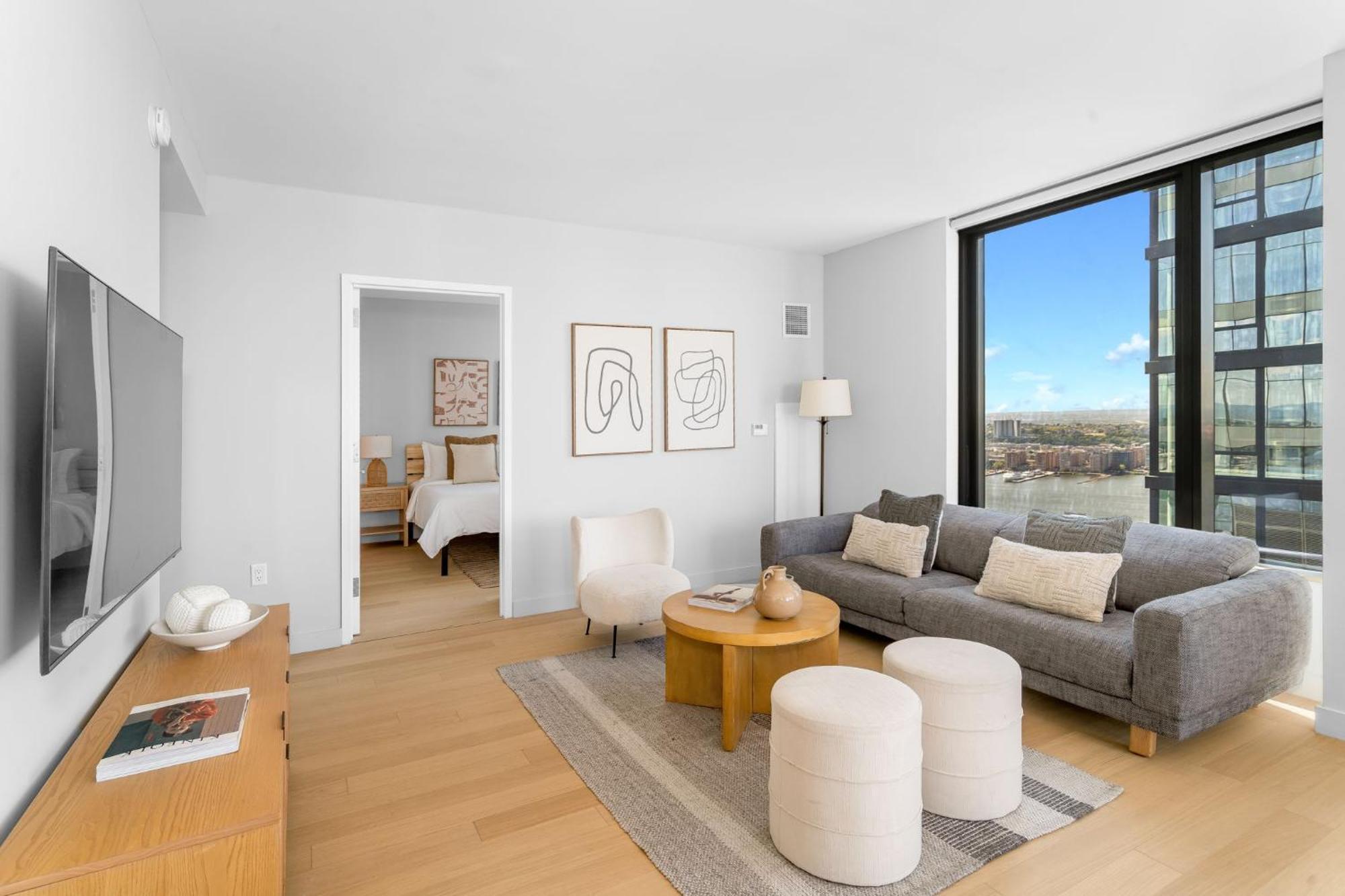 Modern Stylish 2Br 2Ba Apartment In Hudson Yard 纽约 外观 照片